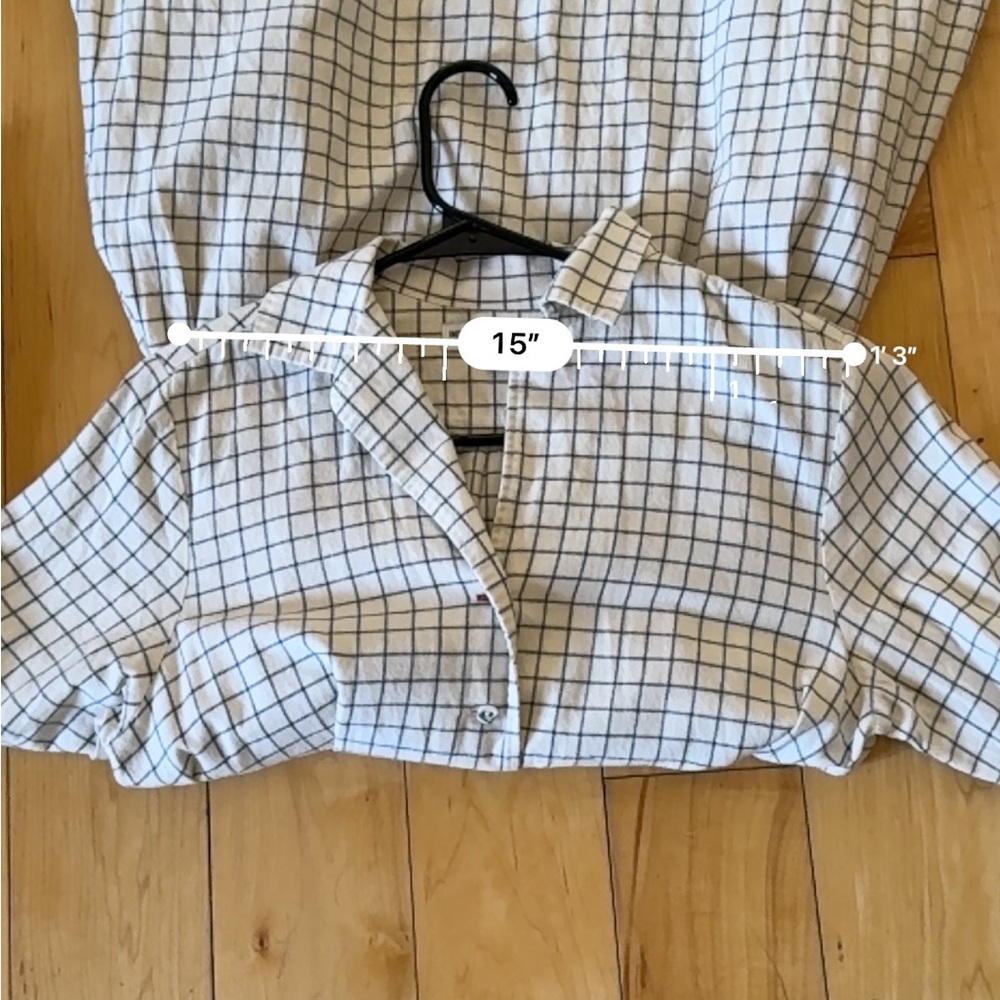 Ines de la Fressange x UNIQLO Plaid Shirt – Size M - Picture 7 of 9